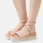Z62T1476 Women Anna Field Espadrilles Light Pink