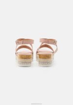 Z62T1476 Women Anna Field Espadrilles Light Pink - Image 4