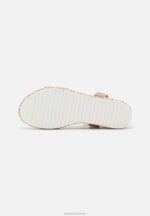 Z62T1477 Women Anna Field Platform Sandals Light Pink - Image 5