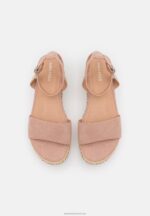 Z62T1477 Women Anna Field Platform Sandals Light Pink - Image 6