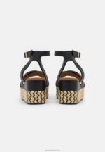 Z62T1479 Women Anna Field Espadrilles Black - Image 4