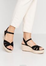 Z62T1480 Women Anna Field Platform Sandals Black