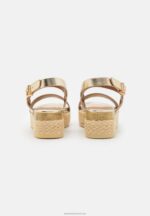 Z62T1481 Women Anna Field Espadrilles Gold - Image 4