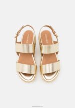 Z62T1481 Women Anna Field Espadrilles Gold - Image 5