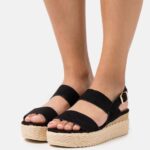 Z62T1482 Women Anna Field Espadrilles Black