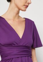 Z62T148 Women Anna Field Jersey Dress Purple - Image 6