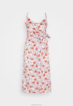 Z62T14 Women Anna Field Day Dress Pink/Red - Image 5