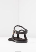 Z62T1500 Women Anna Field T-Bar Sandals Black - Image 6