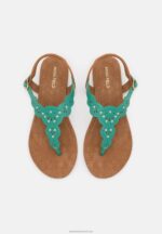 Z62T1502 Women Anna Field T-Bar Sandals Turquoise - Image 6
