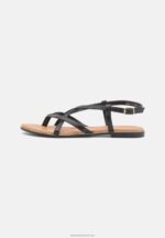Z62T1506 Women Anna Field T-Bar Sandals Black - Image 2
