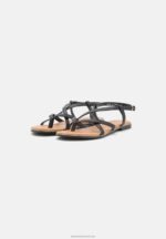 Z62T1506 Women Anna Field T-Bar Sandals Black - Image 3