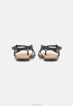 Z62T1506 Women Anna Field T-Bar Sandals Black - Image 4