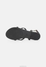 Z62T1506 Women Anna Field T-Bar Sandals Black - Image 5