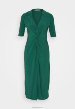 Z62T150 Women Anna Field Jersey Dress Green - Image 5