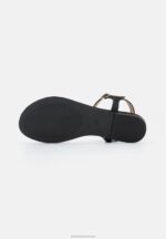 Z62T1510 Women Anna Field T-Bar Sandals Black - Image 5