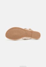 Z62T1511 Women Anna Field T-Bar Sandals Beige - Image 5