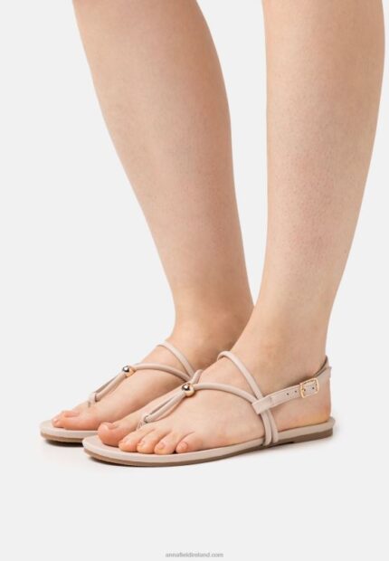 Z62T1511 Women Anna Field T-Bar Sandals Beige