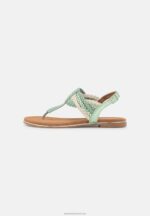 Z62T1514 Women Anna Field T-Bar Sandals Mint - Image 2