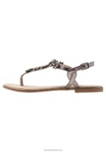 Z62T1515 Women Anna Field T-Bar Sandals Gunmetall - Image 2