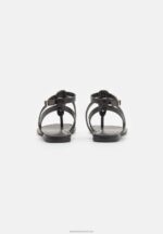 Z62T1516 Women Anna Field T-Bar Sandals Black - Image 4