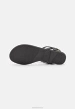 Z62T1516 Women Anna Field T-Bar Sandals Black - Image 5