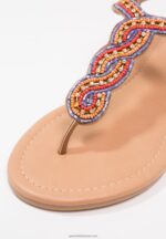 Z62T1519 Women Anna Field T-Bar Sandals Brown - Image 7