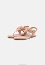 Z62T1520 Women Anna Field T-Bar Sandals Rose Gold-Coloured - Image 3