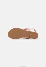 Z62T1520 Women Anna Field T-Bar Sandals Rose Gold-Coloured - Image 5