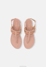 Z62T1520 Women Anna Field T-Bar Sandals Rose Gold-Coloured - Image 6