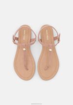 Z62T1526 Women Anna Field T-Bar Sandals Light Pink - Image 6