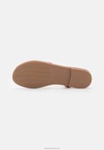 Z62T1527 Women Anna Field T-Bar Sandals Cognac - Image 5