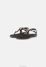 Z62T1530 Women Anna Field T-Bar Sandals Black - Image 3