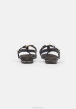 Z62T1530 Women Anna Field T-Bar Sandals Black - Image 4