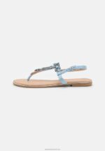 Z62T1533 Women Anna Field T-Bar Sandals Light Blue - Image 2