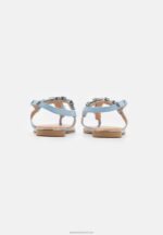Z62T1533 Women Anna Field T-Bar Sandals Light Blue - Image 4