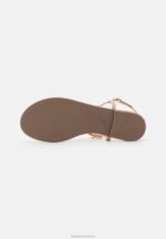 Z62T1534 Women Anna Field T-Bar Sandals Rose Gold - Image 4