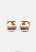 Z62T1539 Women Anna Field T-Bar Sandals Beige - Image 4