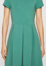 Z62T153 Women Anna Field Jersey Dress Dark Green - Image 6