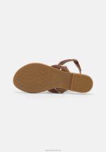 Z62T1540 Women Anna Field T-Bar Sandals Beige - Image 5