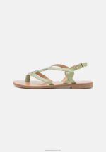 Z62T1545 Women Anna Field T-Bar Sandals Mint - Image 2