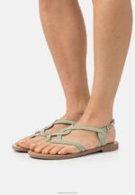 Z62T1545 Women Anna Field T-Bar Sandals Mint