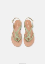 Z62T1545 Women Anna Field T-Bar Sandals Mint - Image 6