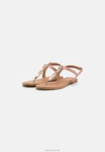 Z62T1548 Women Anna Field T-Bar Sandals Light Pink - Image 3