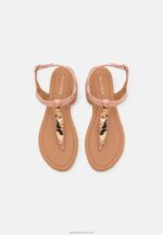 Z62T1548 Women Anna Field T-Bar Sandals Light Pink - Image 6