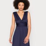 Z62T154 Women Anna Field Jersey Dress Dark Blue