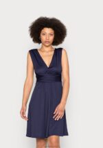 Z62T154 Women Anna Field Jersey Dress Dark Blue
