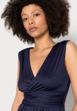 Z62T154 Women Anna Field Jersey Dress Dark Blue - Image 5