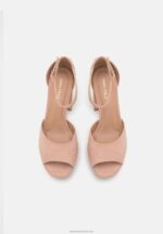 Z62T1550 Women Anna Field Platform Sandals Light Pink - Image 6