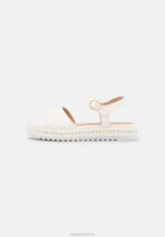 Z62T1551 Women Anna Field Platform Sandals White - Image 2