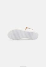 Z62T1551 Women Anna Field Platform Sandals White - Image 5